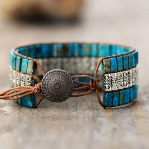 Alternative view of Turquoise classic ásványkarkötő